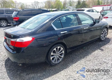 2013 Honda Accord Sport из США, поврежденный, VIN 1HGCR2F59DA185362